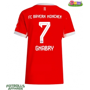 Bayern Munich Serge Gnabry #7 Hemmatröja Kvinnor 2025-26 Kortärmad